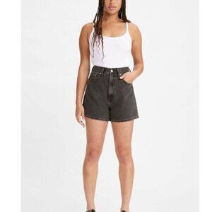 LEVI'S High Loose Short Denim Casual 90's Style Summer Jean Short